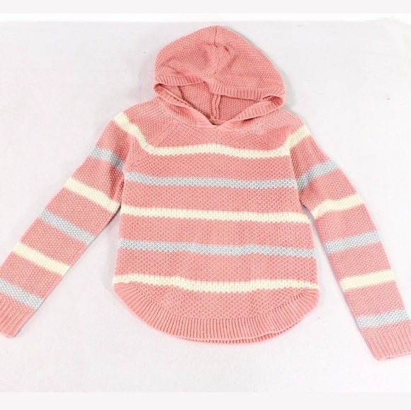 Freshman Other - NWT FRESHMAN CUTE Pink striped hoodie sweater